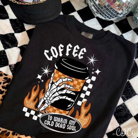 Coffee / White -  7828 DTF
