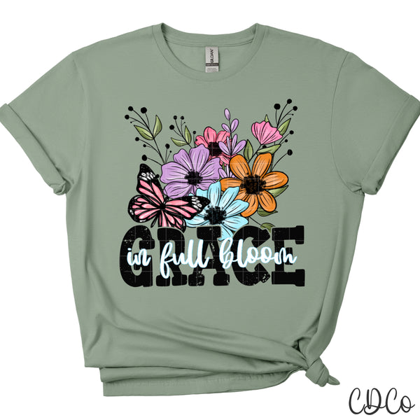 Grace In Full Bloom - 9146 DTF - Chase Design Co.