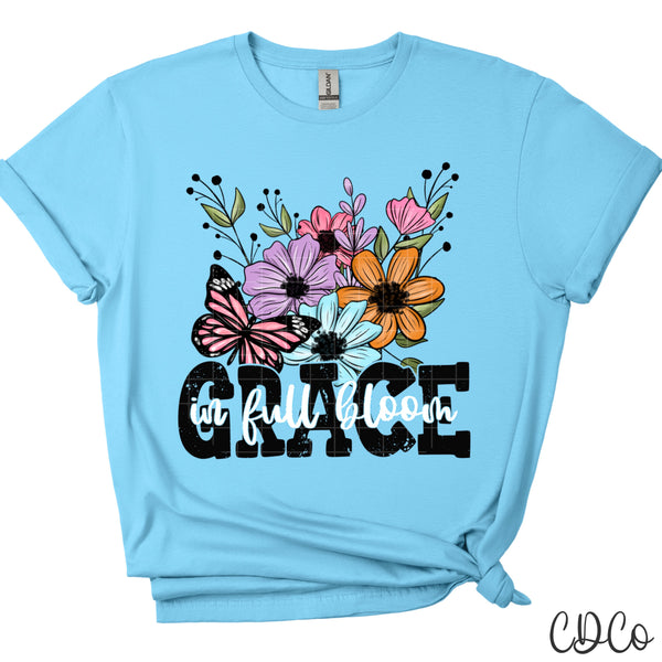 Grace In Full Bloom - 9146 DTF - Chase Design Co.
