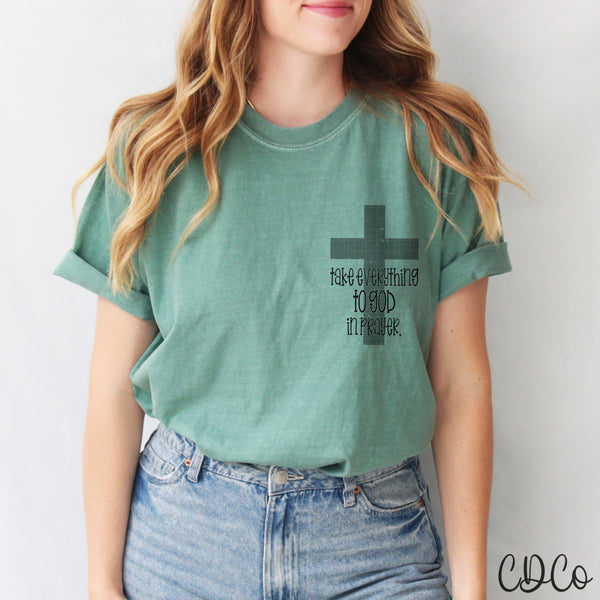Have You Taken It To God? / Black w/3.5" Pocket 9161 DTF - Chase Design Co.