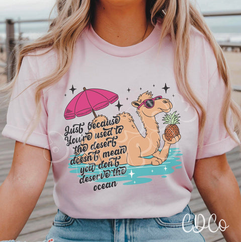 Just Because You're Used to the Desert 5558 DTF