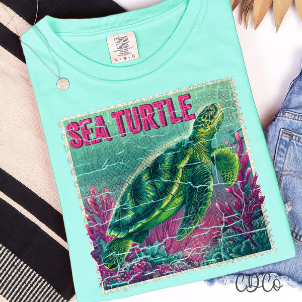 Summer Species Vintage Stamps DTF