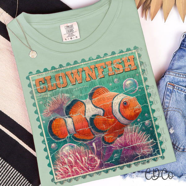 Summer Species Vintage Stamps DTF