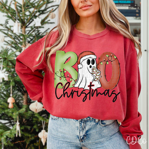 Boo Christmas -  7835 DTF