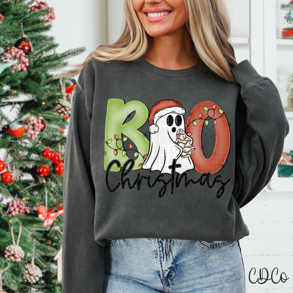 Boo Christmas -  7835 DTF