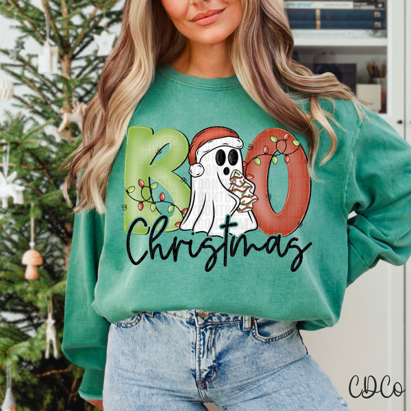 Boo Christmas -  7835 DTF