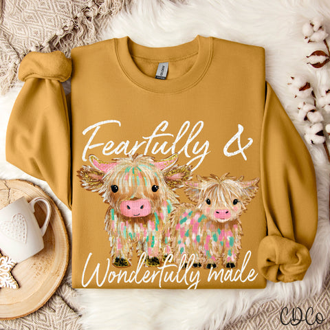 Fearfully & Wonderfully Made / White -  7837 DTF