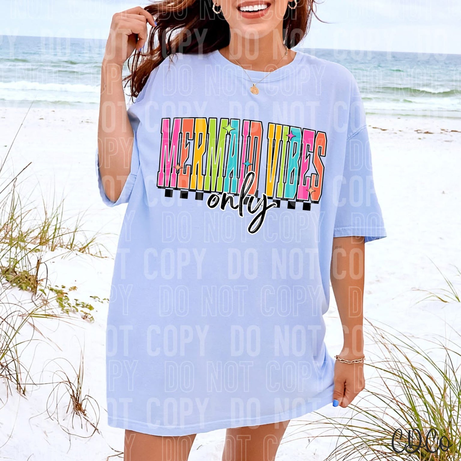 Mermaid Vibes Only 6259 DTF