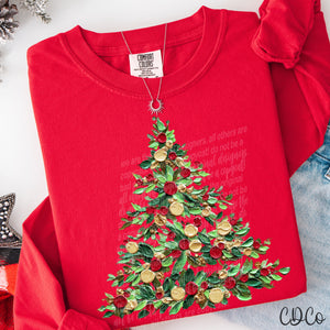 Christmas Tree -  7847 DTF