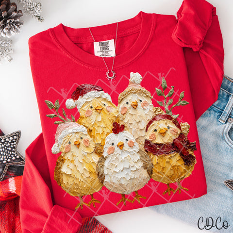 Christmas Chicks  -  7868 DTF