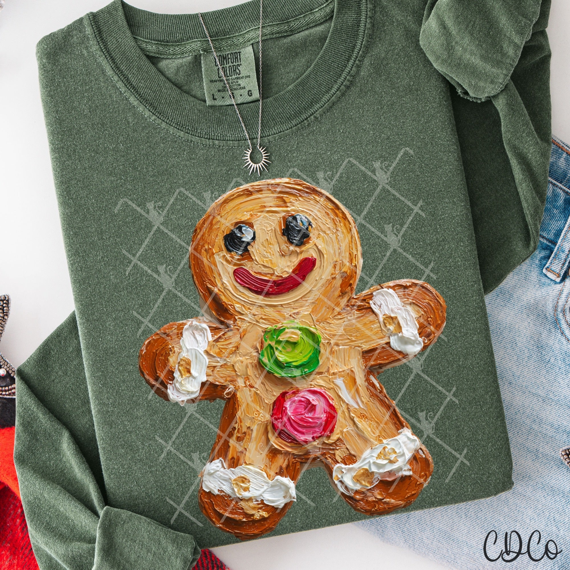 Gingerbread  -  7869 DTF