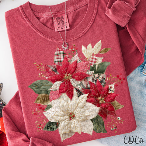 poinsettia-  7870 DTF