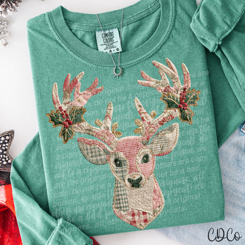 Deer With Antlers -  7871 DTF