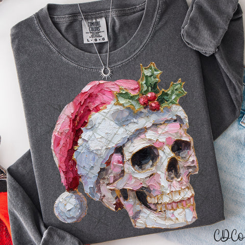 Hand Painted Skelly -  7907 DTF