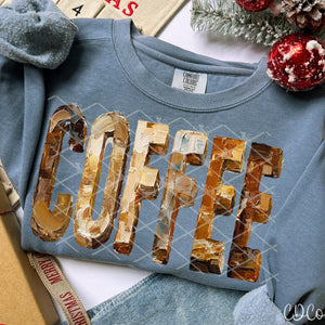 Hand Painted Coffee -  7909 DTF