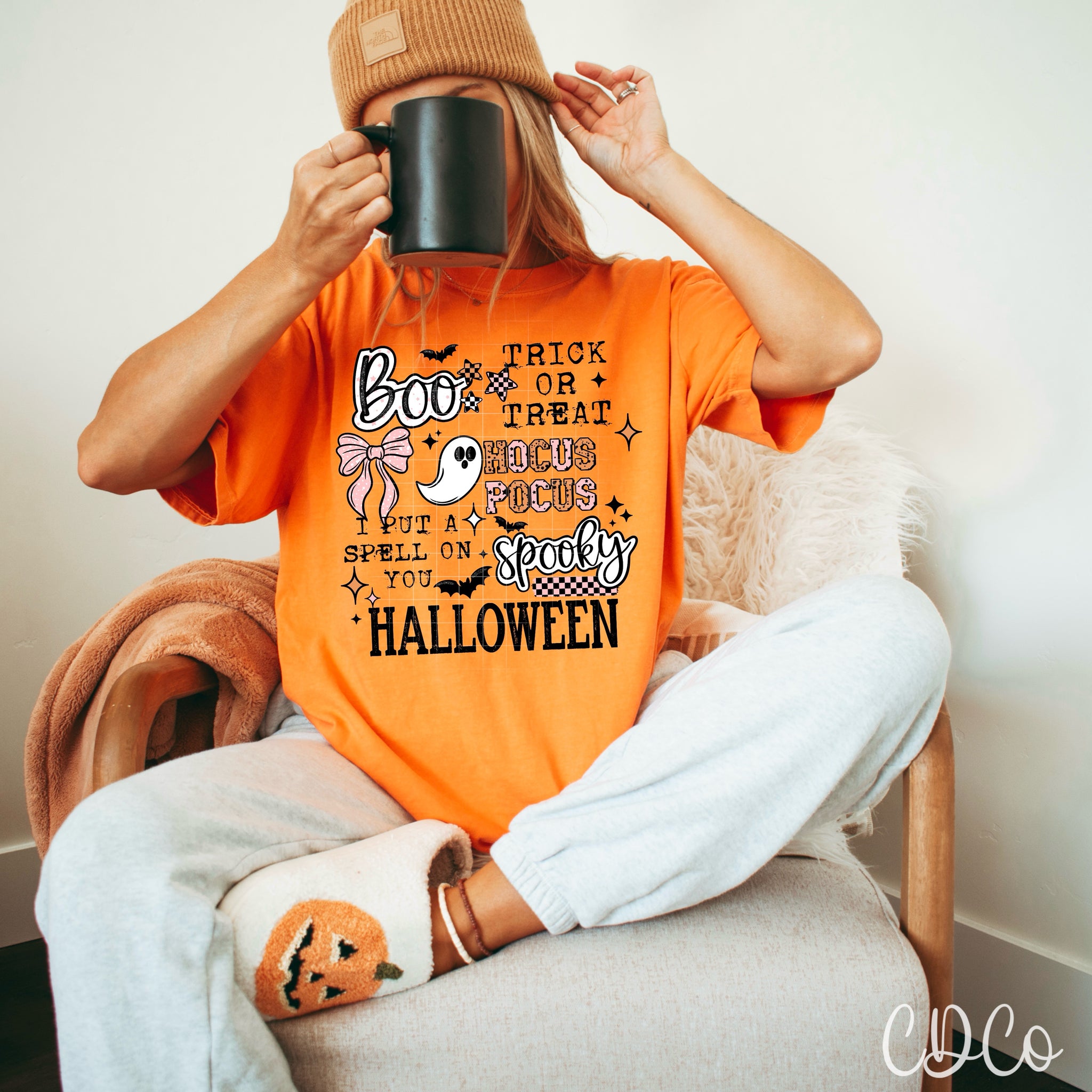 Boo Trick Or Treat Collage DTF