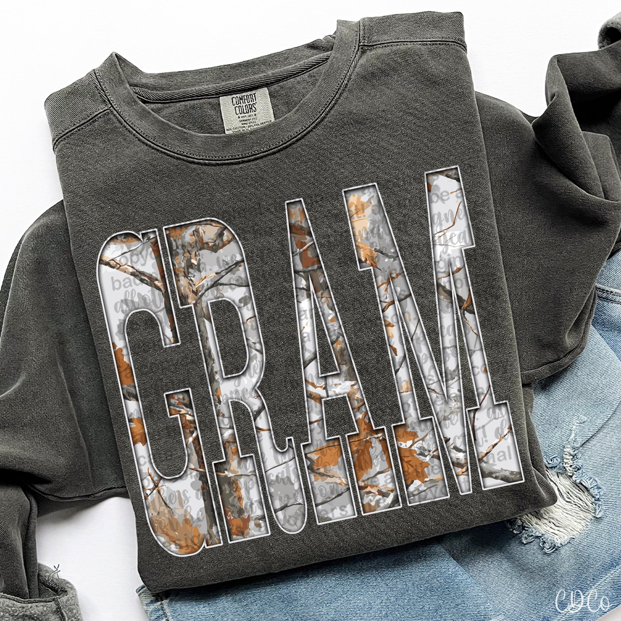 Camo Gram -  7917 DTF