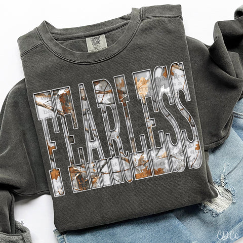 Camo Fealess -  7921 DTF (Copy)