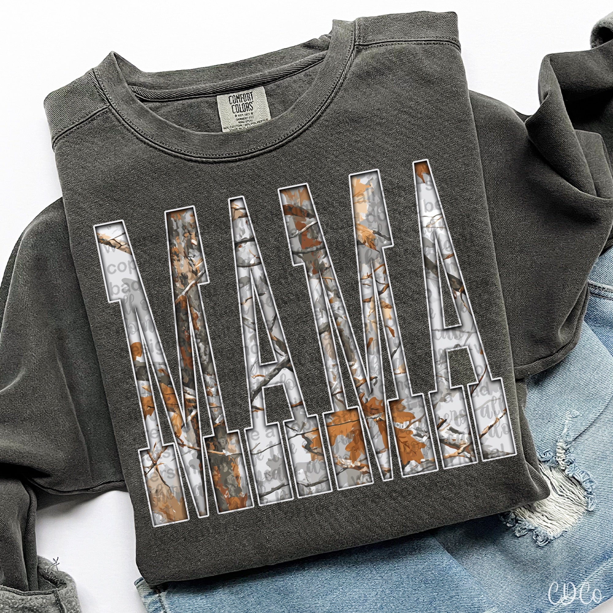 Camo Mama -  7923 DTF