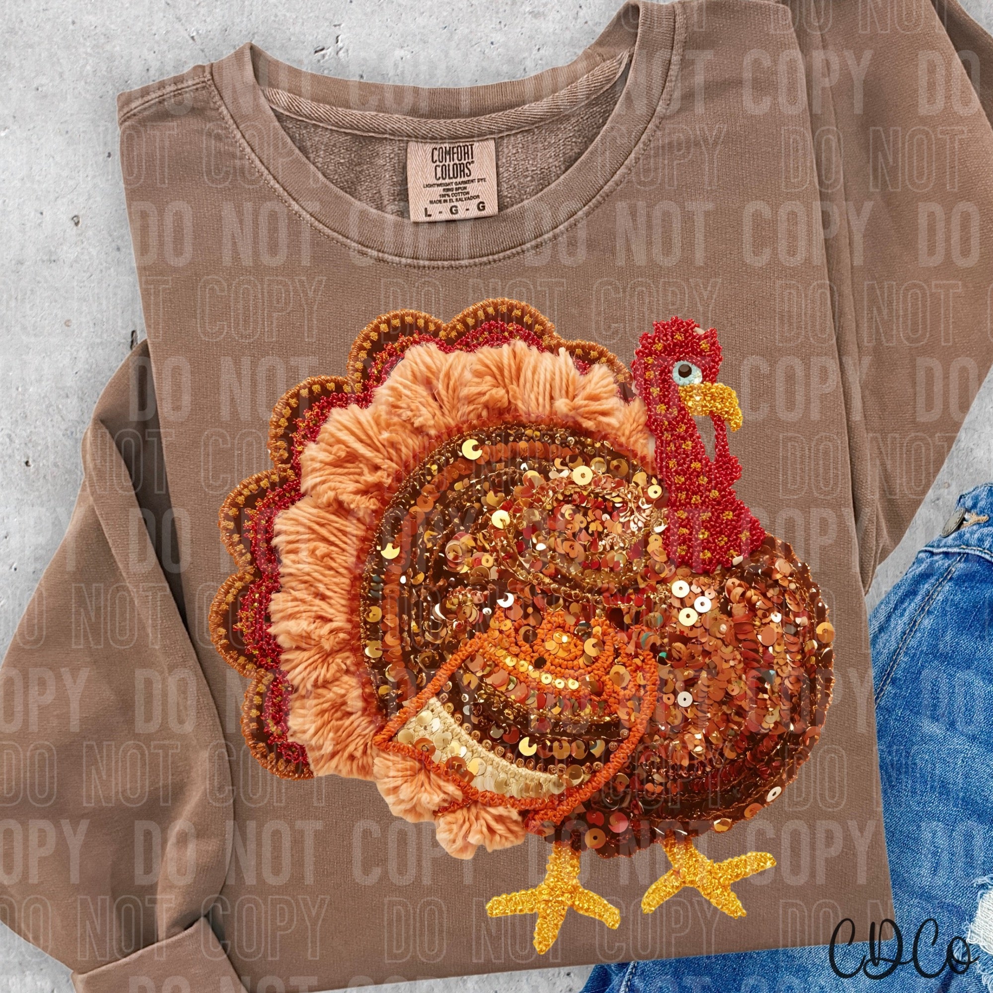 Thanksgiving Turkey Yarn -  7966 DTF