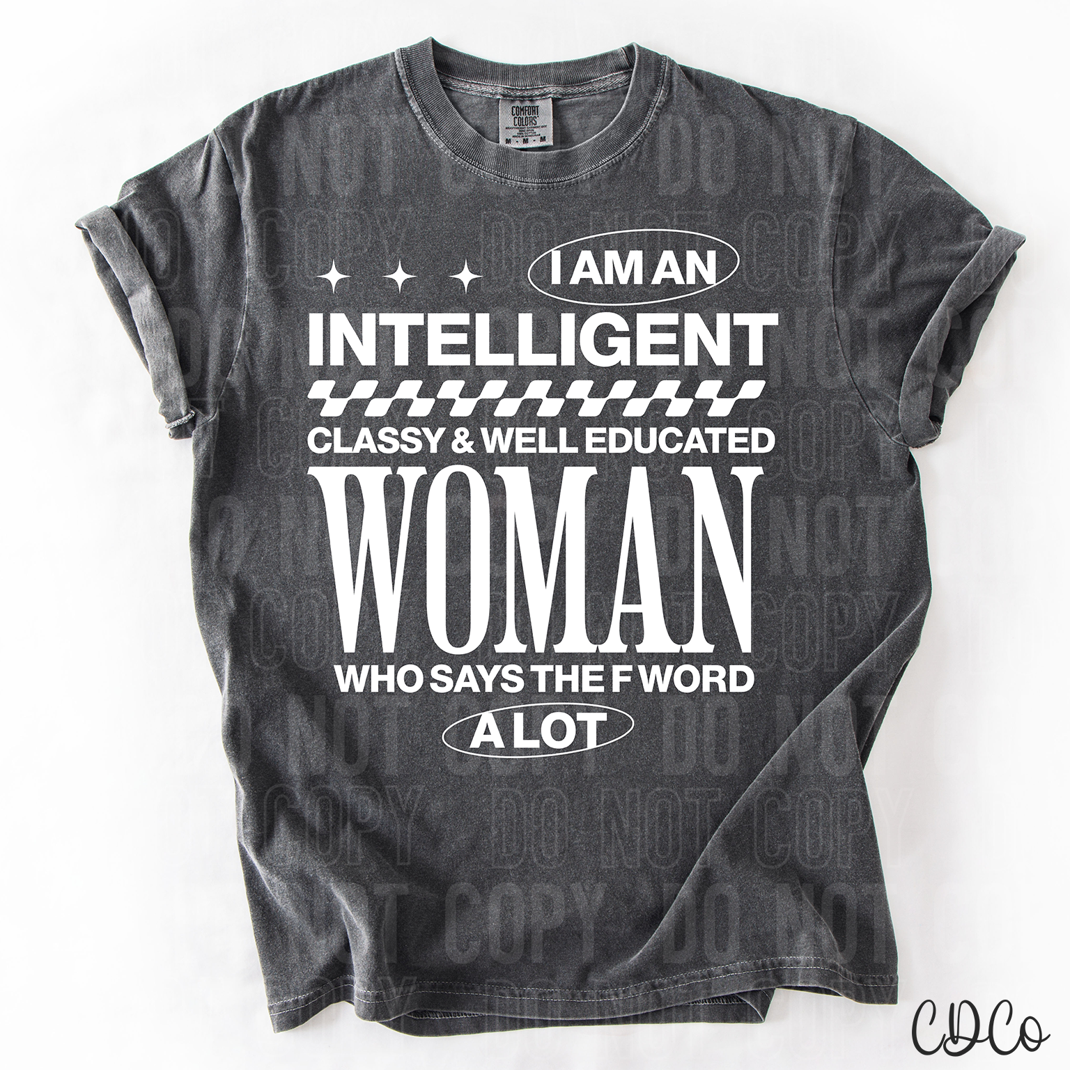 I'm An Intelligent Woman 3802 DTF