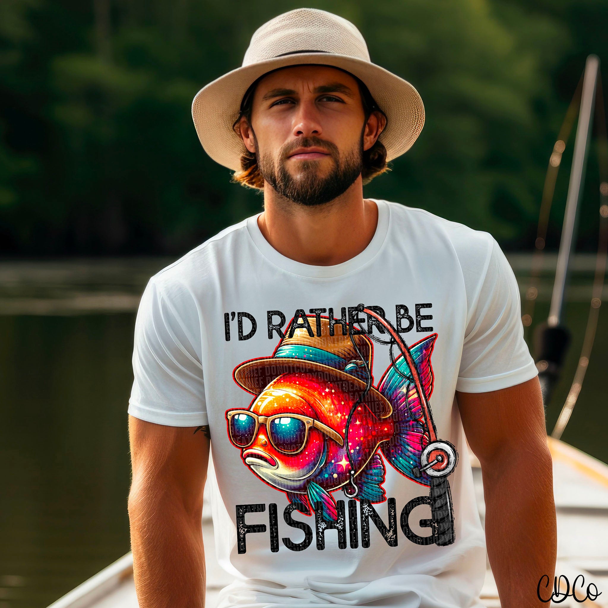 I'd Rather Be Fishing 2999 DTF