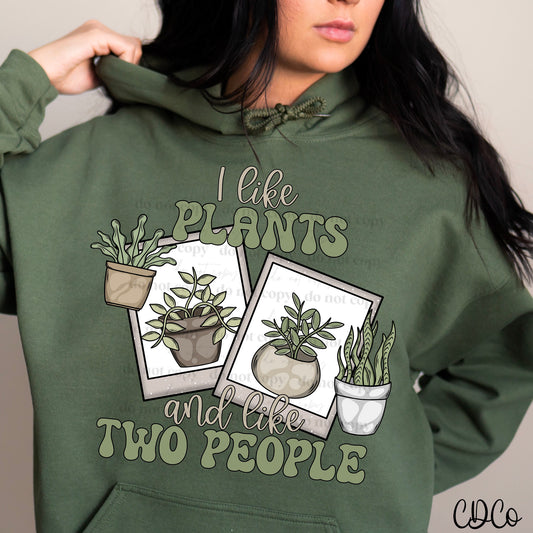 I Like Plants & Two People  DTF