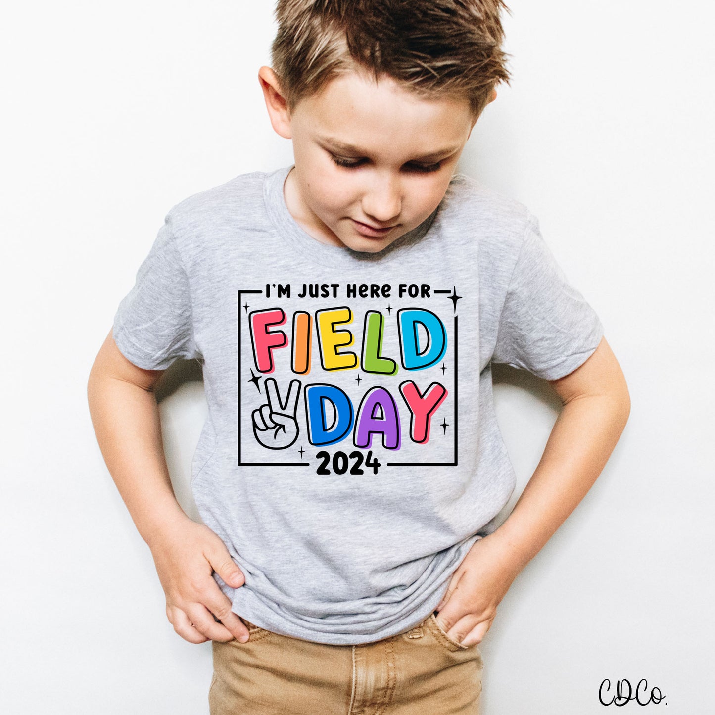 I'm Just Here for Field Day 2024 DTF