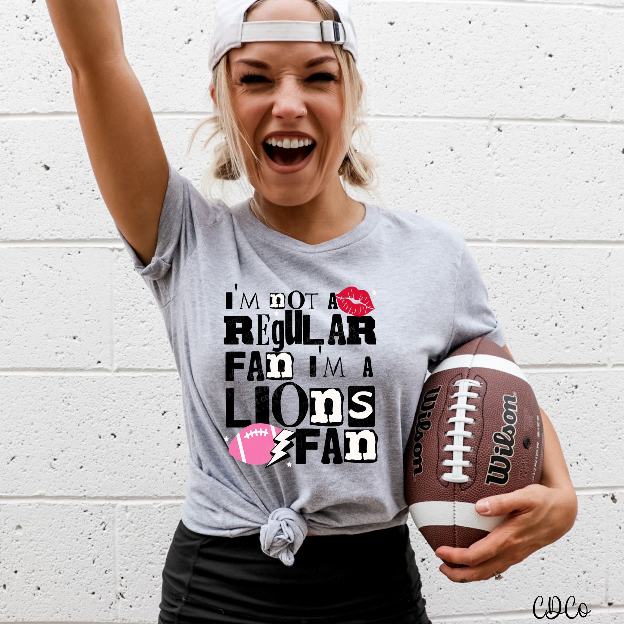 DL I'm Not A Regular Fan I'm a Lions Fan DTF
