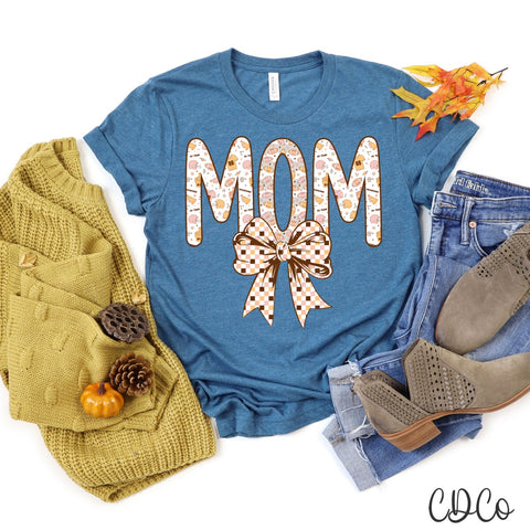 Mom With Football Inside- 7423 DTF
