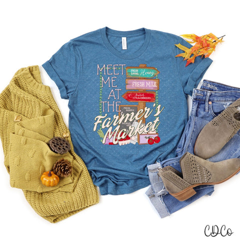 Meet me At THE Farmer's Market - 7635 DTF