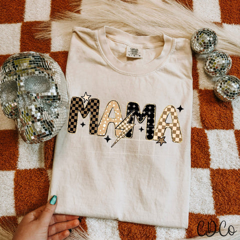 Checkered Mama - 7560 DTF