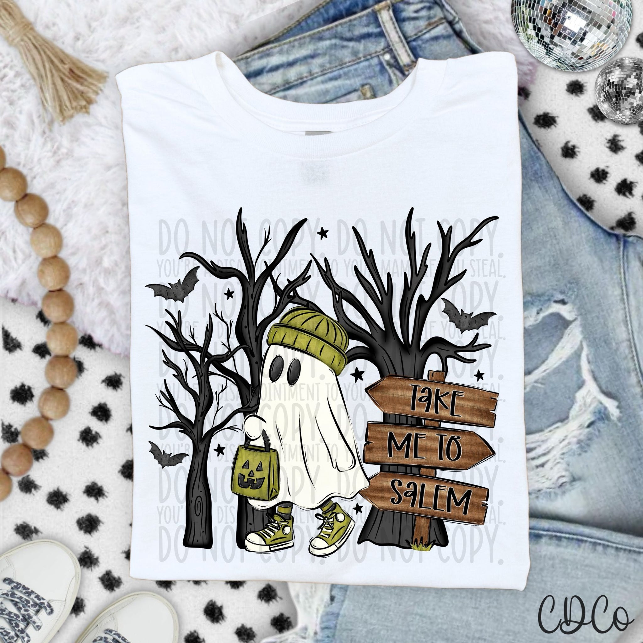 Take Me To Salem / Green - 7503 DTF