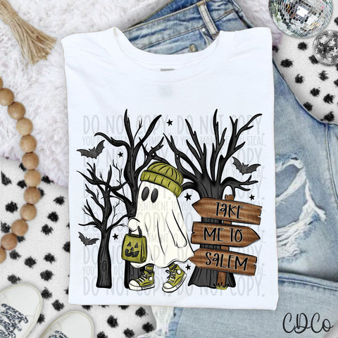 Take Me To Salem / Green - 7503 DTF