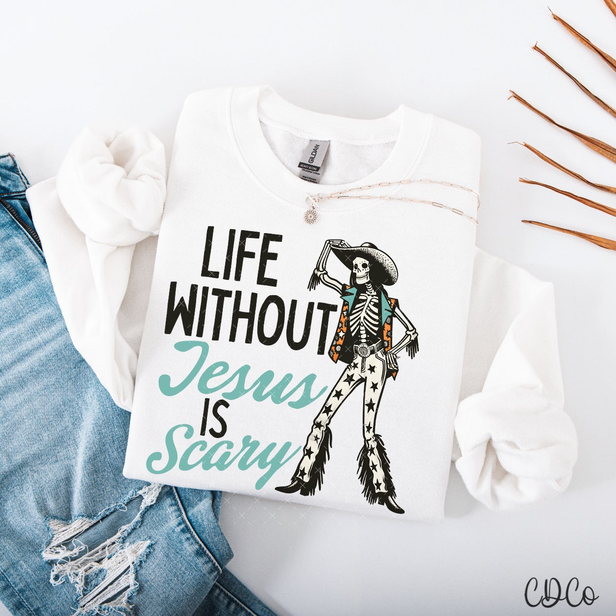 Life WIthout Jesus Is Scary - 7648 DTF