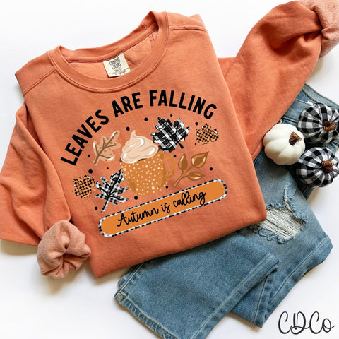 Leaves Are Falling - 7575 DTF