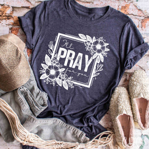 I'll Pray For You / White 7273 DTF