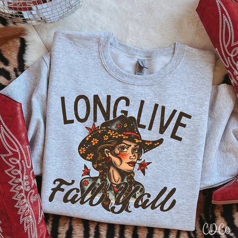 Long Live Fall Y'all - 7655 DTF