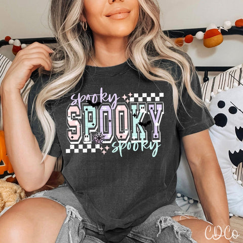 Spooky Spooky Spooky Pastel 7522 DTF