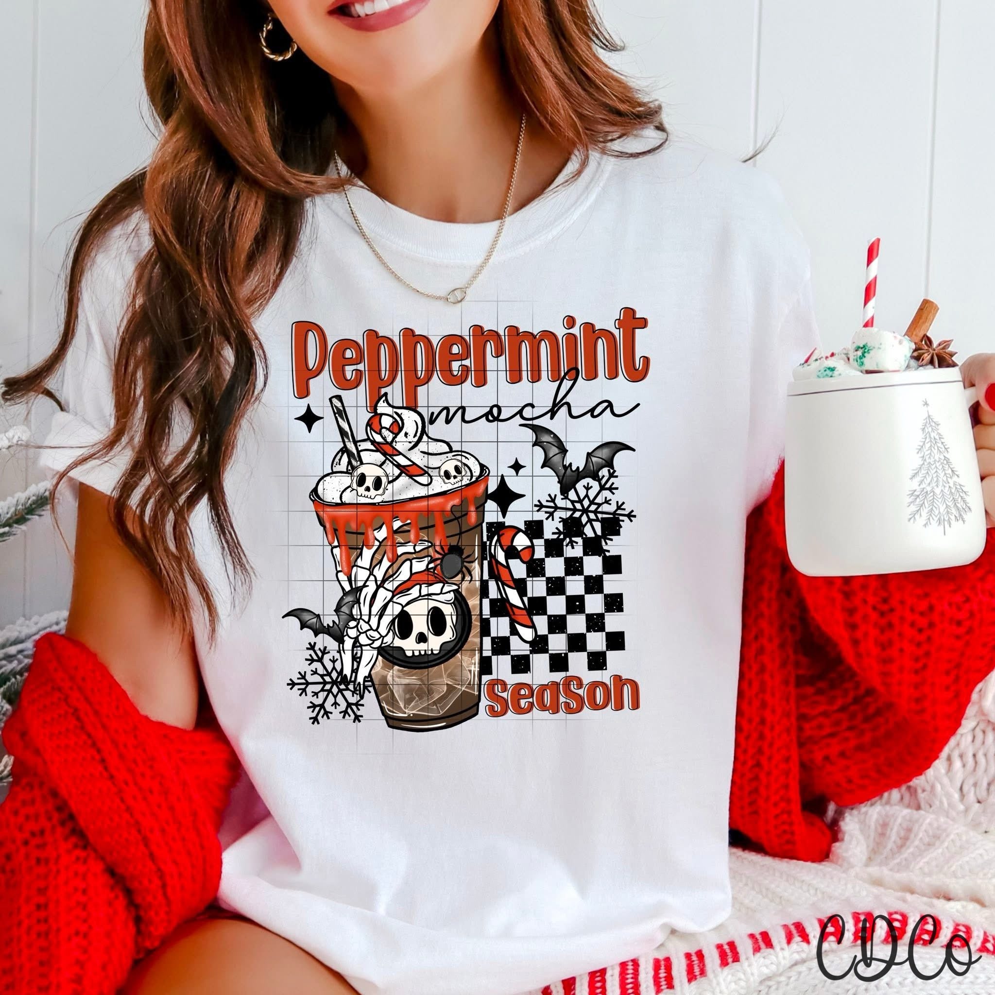 Peppermint Mocha  - 7579 DTF