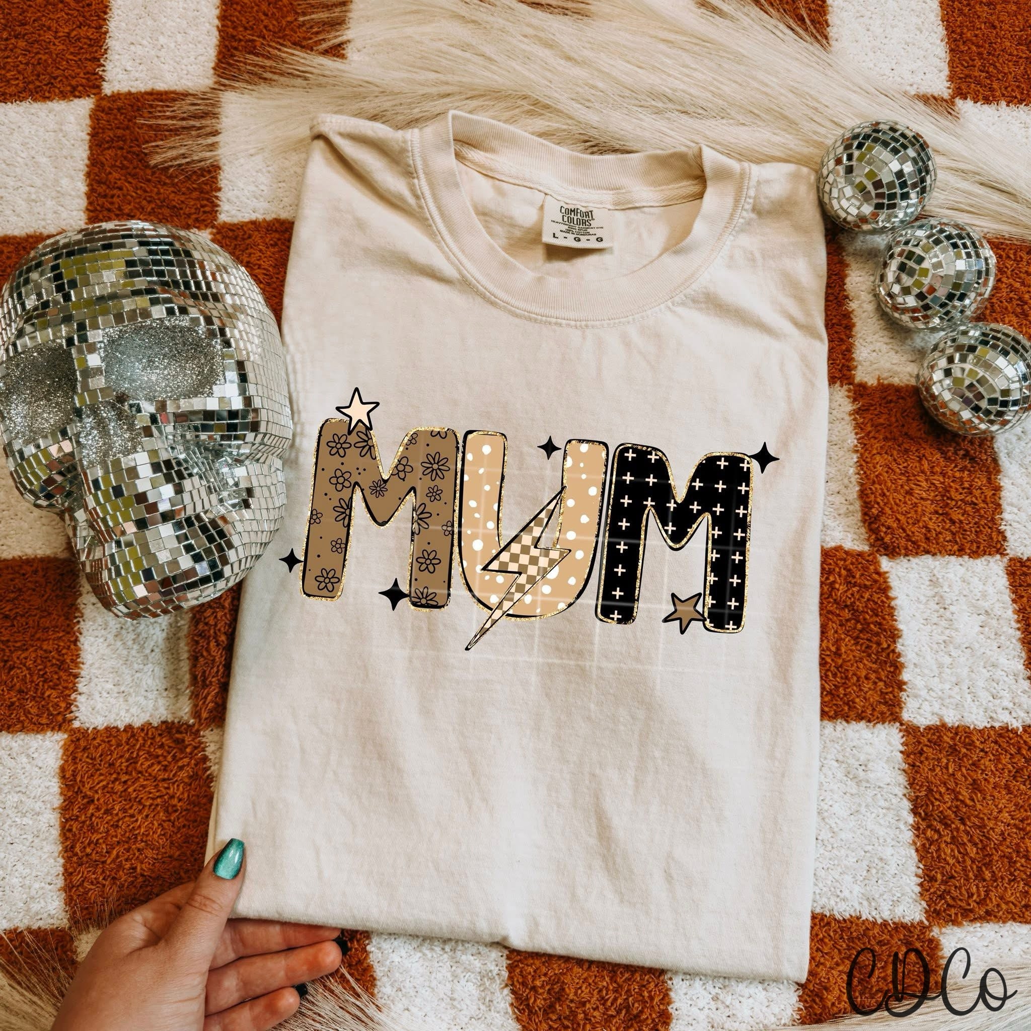 Mum With Bolt - 7582 DTF