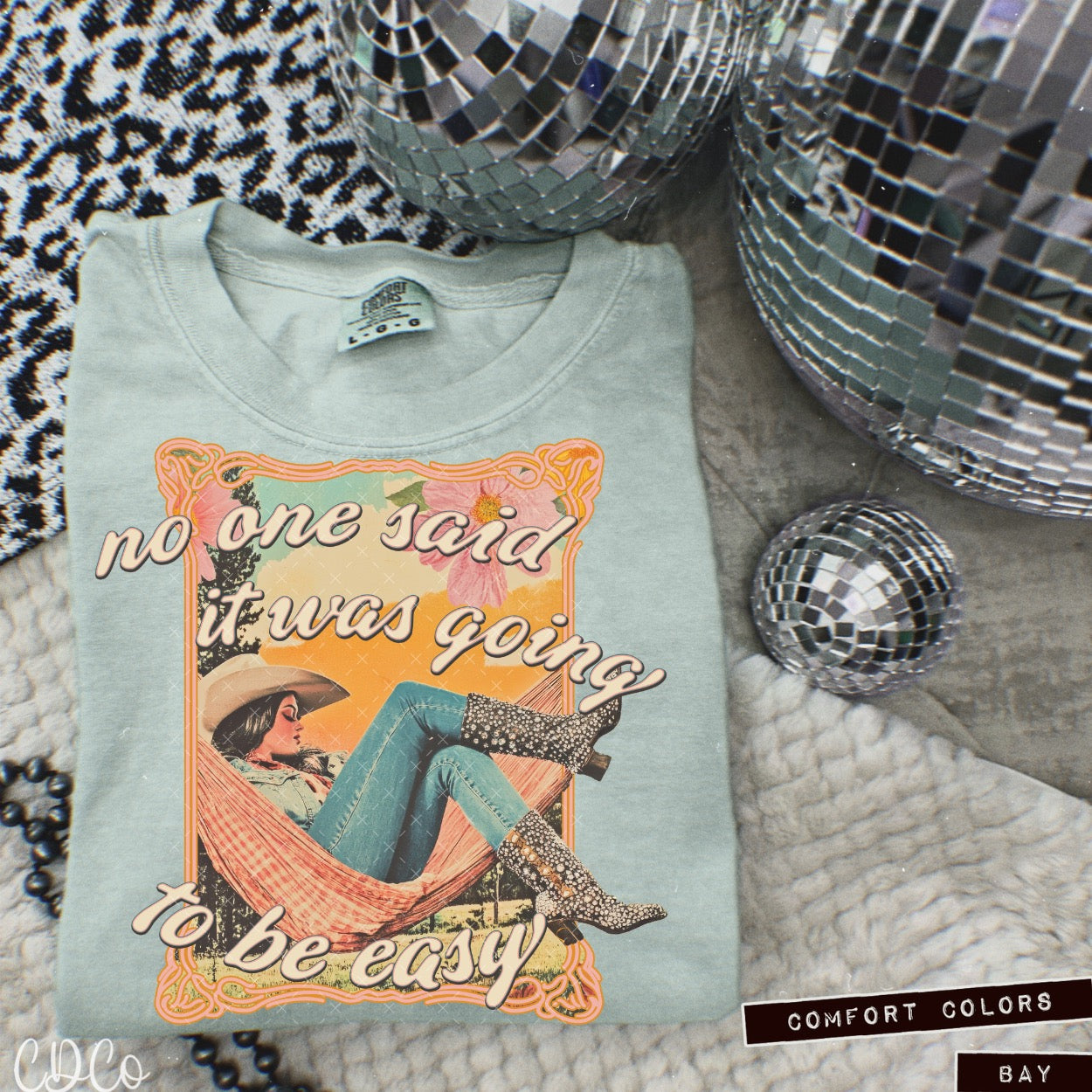 No One Said it Was Going To Be Easy - 7637 DTF