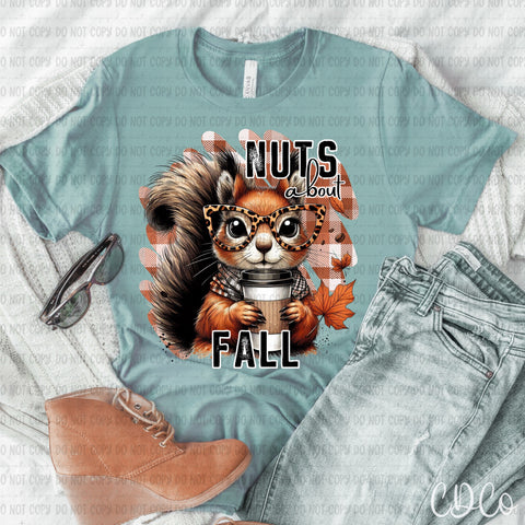 Nuts About Fall 7259 DTF
