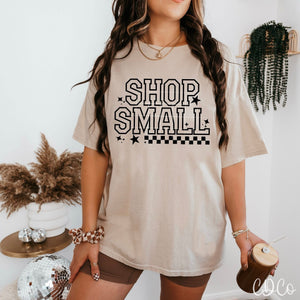 Shop Small / Black - 7546 DTF