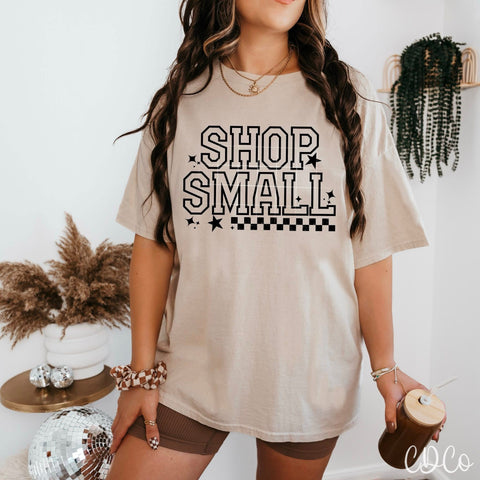 Shop Small / Black - 7546 DTF