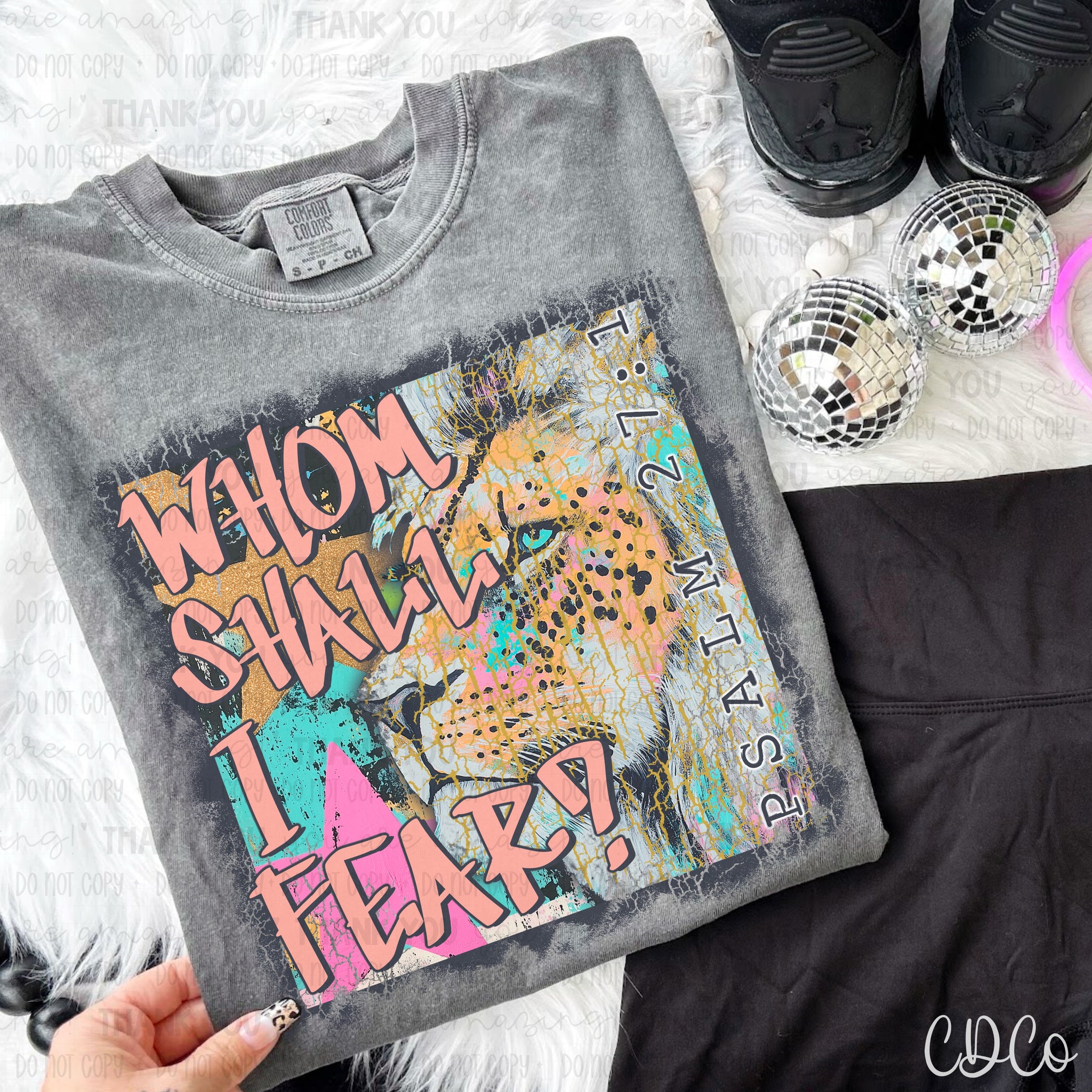 Whom Shall I Fear - 7400 DTF