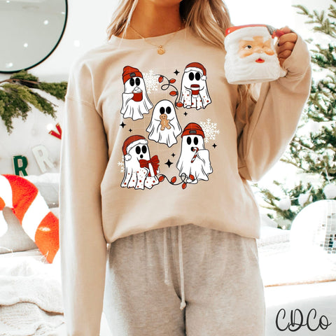 Christmas Ghosts - 7601 DTF