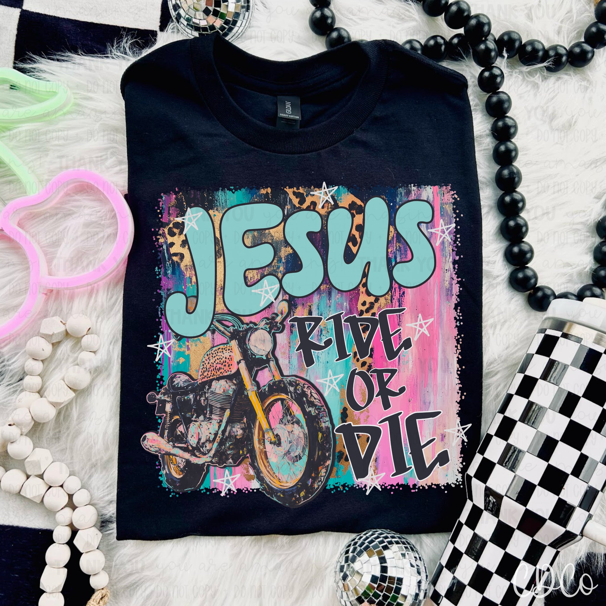 Jesus Ride Or Die - 7404 DTF