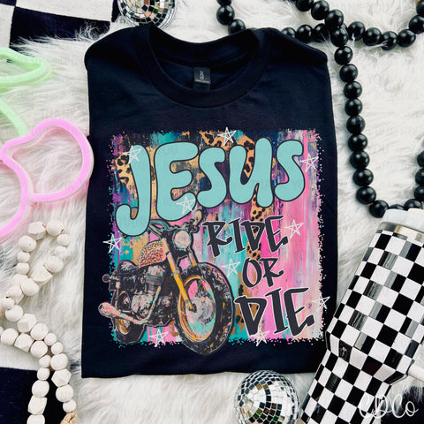 Jesus Ride Or Die - 7404 DTF