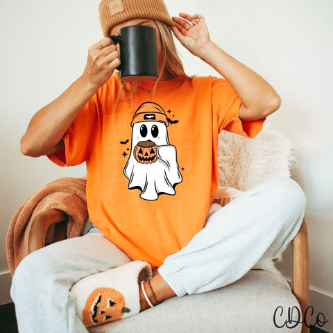 Halloween Ghost Pumpkin Mug 7568 DTF
